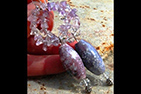 Amethyst and TIFFANY Stone Gemstone Necklace