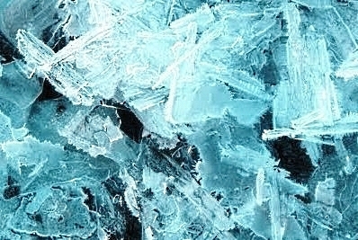 Chunks of Glacier Ice