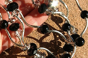 KapKa Design Free-Flow Silver Necklace