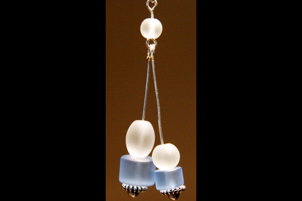 Summer Breeze Earrings ~ Sea Foam Series