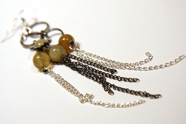 Green Kunzite Earrings