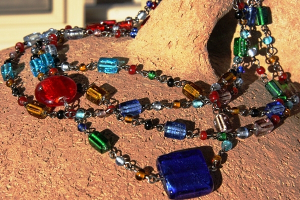 Super Long FUN Colorful Necklace